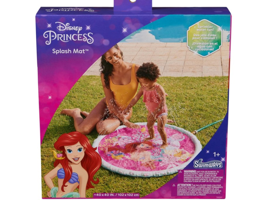 box of Disney Princess Ariel Splash Mat