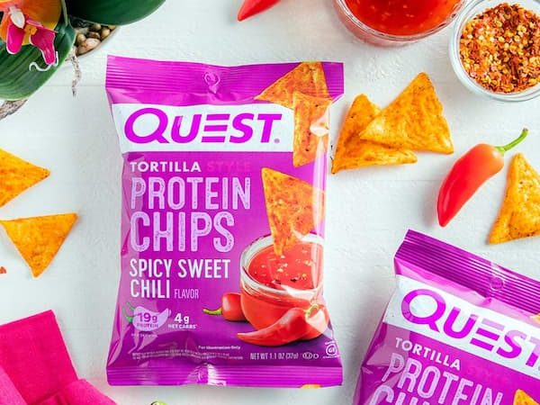 Quest Protein Spicy Sweet Chili Chips 12-Count for just $16.01 shipped!