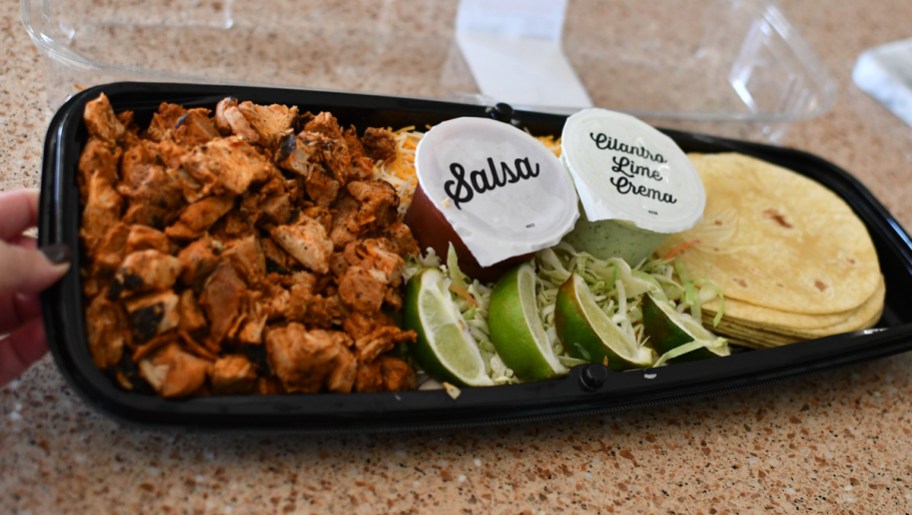 taco platter
