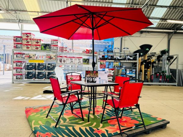 Mainstays 6-Piece Patio Dining Set Only $99 Shipped on Walmart.com – Includes Umbrella!