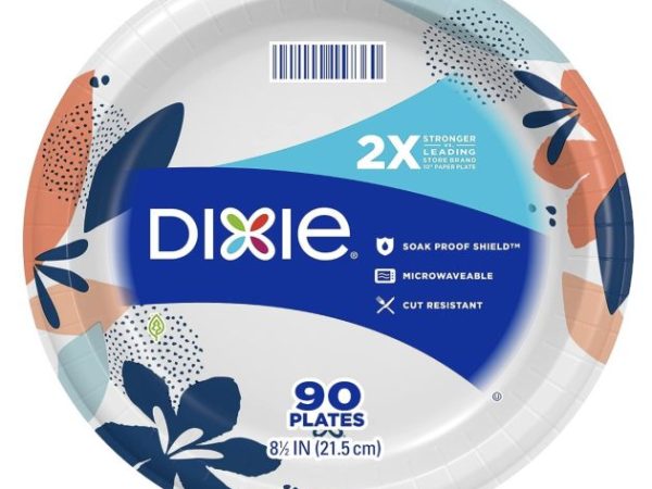 Dixie Medium Paper Plates (90 count) only $5.22 shipped!