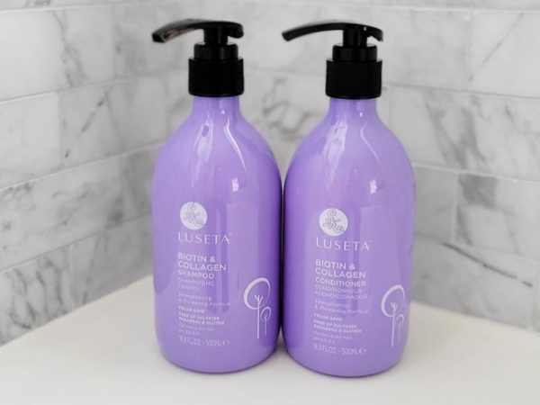 Luseta Biotin & Collagen Shampoo + Conditioner Set Only $17.99 Shipped on Amazon (Helps Thicken Hair)
