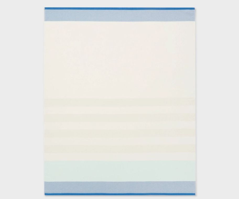 one striped jumbo beach towel