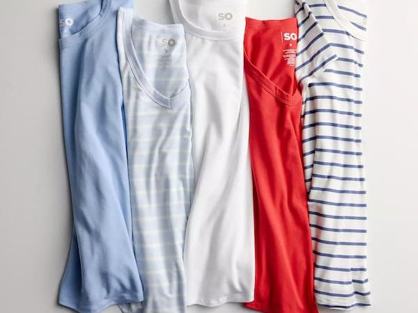 Women’s Tees and Tanks only $4.79 at Kohl’s! {Today Only}