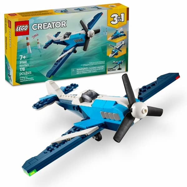 LEGO Creator 3in1 Aircraft Race Plane Toys deal