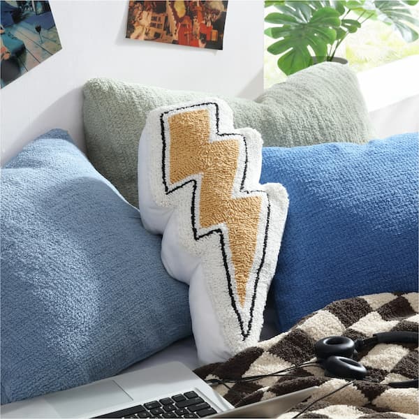 Mainstays 10" x 20" Lightning Bolt Decorative Pillow deal