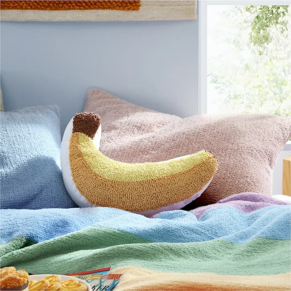 Mainstays 18" x 6" Banana Decorative Pillow deal