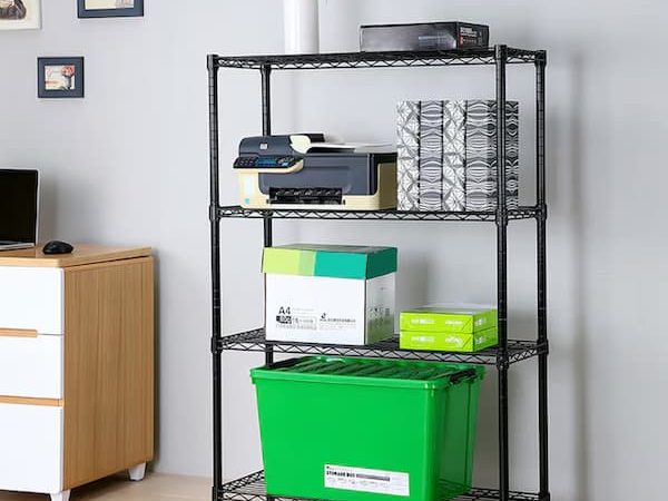 Style Selections 4-Tier Steel Utility Shelving Unit only $49.98 shipped!