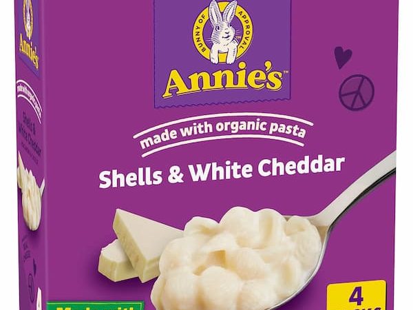 Annie’s Shells & White Cheddar Mac and Cheese 4-Count only $3.84 each, shipped!