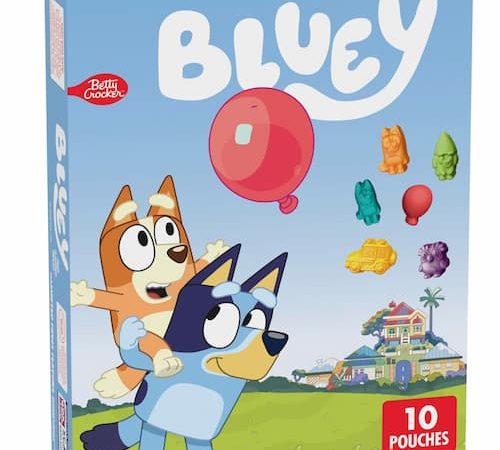 Bluey Fruit Snacks, 10-Count for just $1.78 shipped!