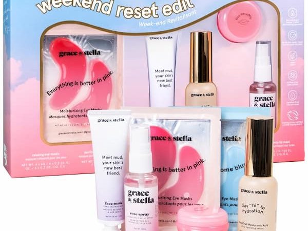 Grace & Stella Weekend Reset Edit Skincare Gift Set only $14.95 (Reg. $30!)
