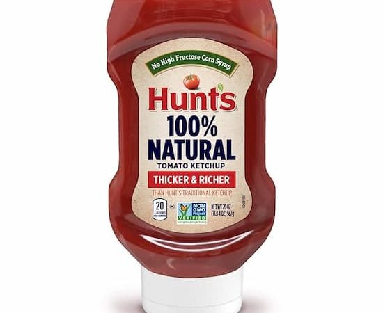 Hunt’s All Natural Tomato Ketchup, 20 oz just $1.58 shipped!