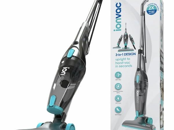 Ionvac ZipVac 3-in-1 Corded Upright/Handheld Vacuum only $22.88 (Reg. $49!)
