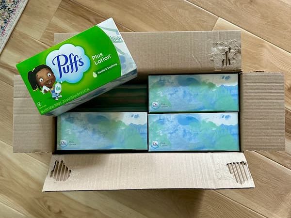 Puffs Plus Lotion Facial Tissues (8 Family Boxes) for $11.47 shipped, plus more!