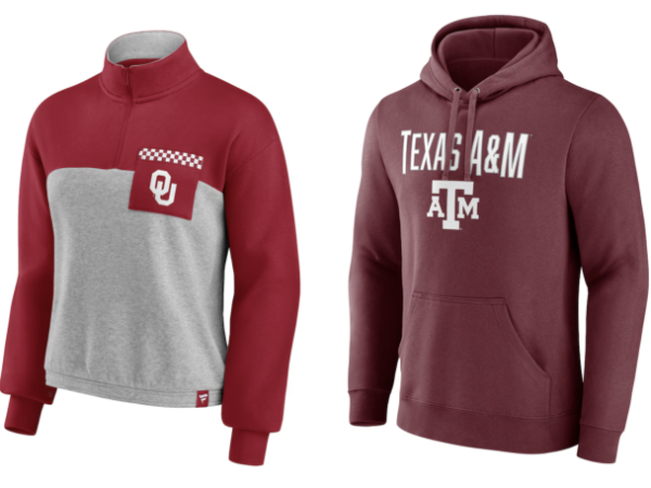 Fanatics NCAA Hoodies as low as $9.99! (Reg. $55)
