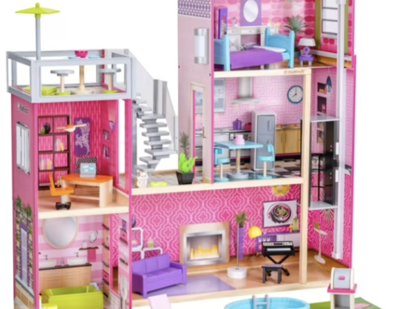 KidKraft Uptown Wooden Dollhouse only $62.50 shipped! (Reg. $125)